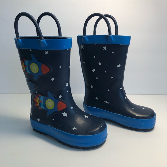 Cat and Jack rain boots size 5 toddler - Picture 5 of 7